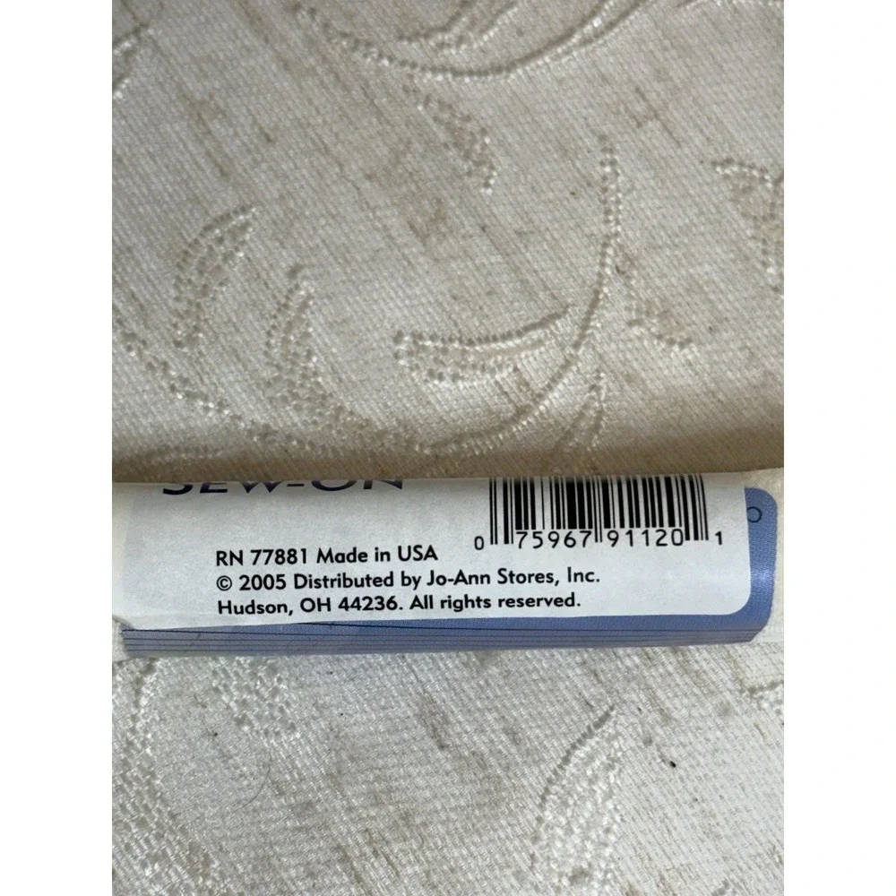 Vintage‎ 2005 Jo-Ann SewEssentials Sew-On Hook & Loop Fastener - White